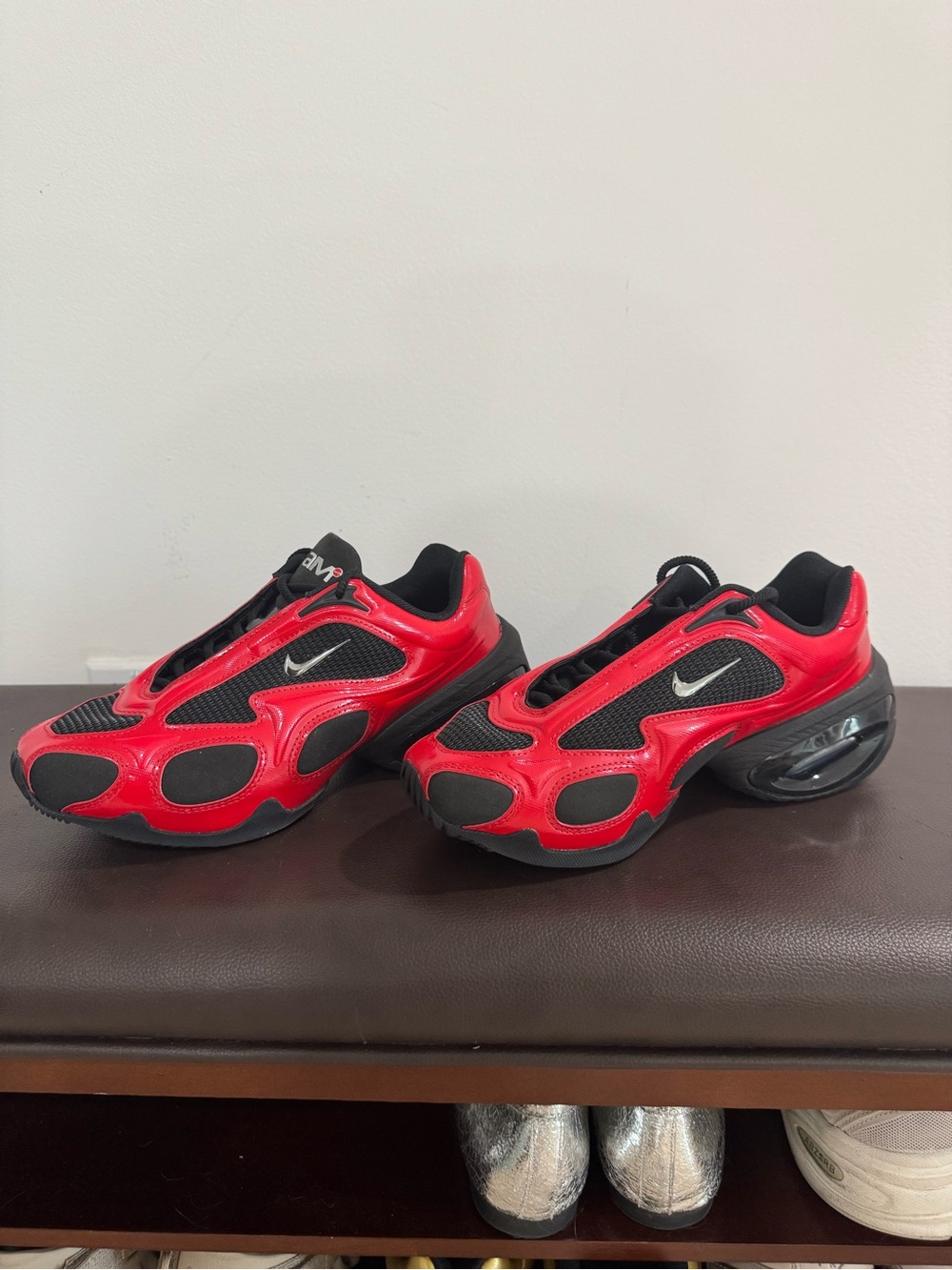Nike Air Max Muse sneakers in red